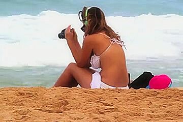 Tanga Strap String Bikini Beach Gals HD