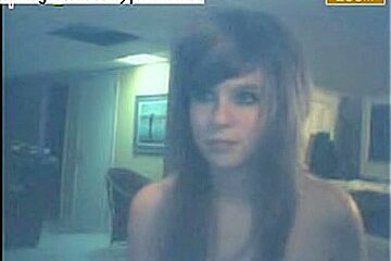 Emo Playgirl In Nature's Garb And Masturbating