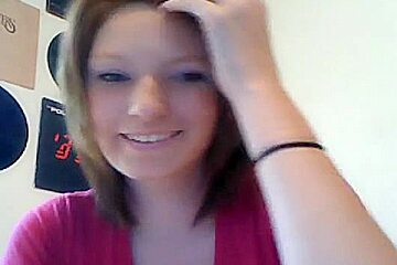 Coed Stripping On Webcam